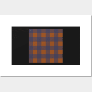 Little Critter Plaid - Brown and Navy Posters and Art